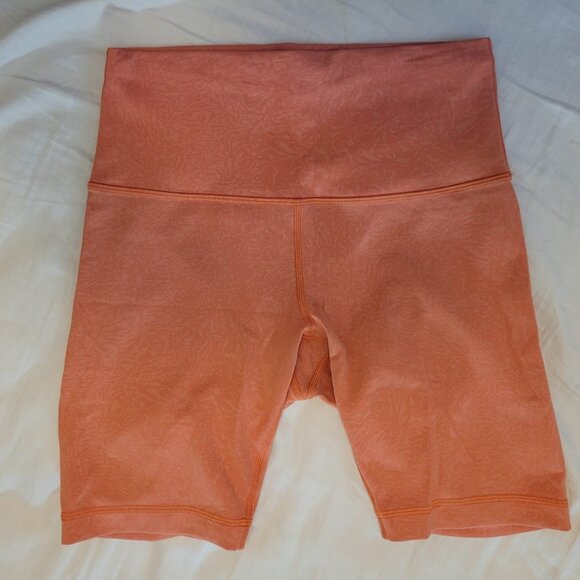 Lululemon / Shorts / High Rise / Orange / Size 4/6 - Picture 2 of 5